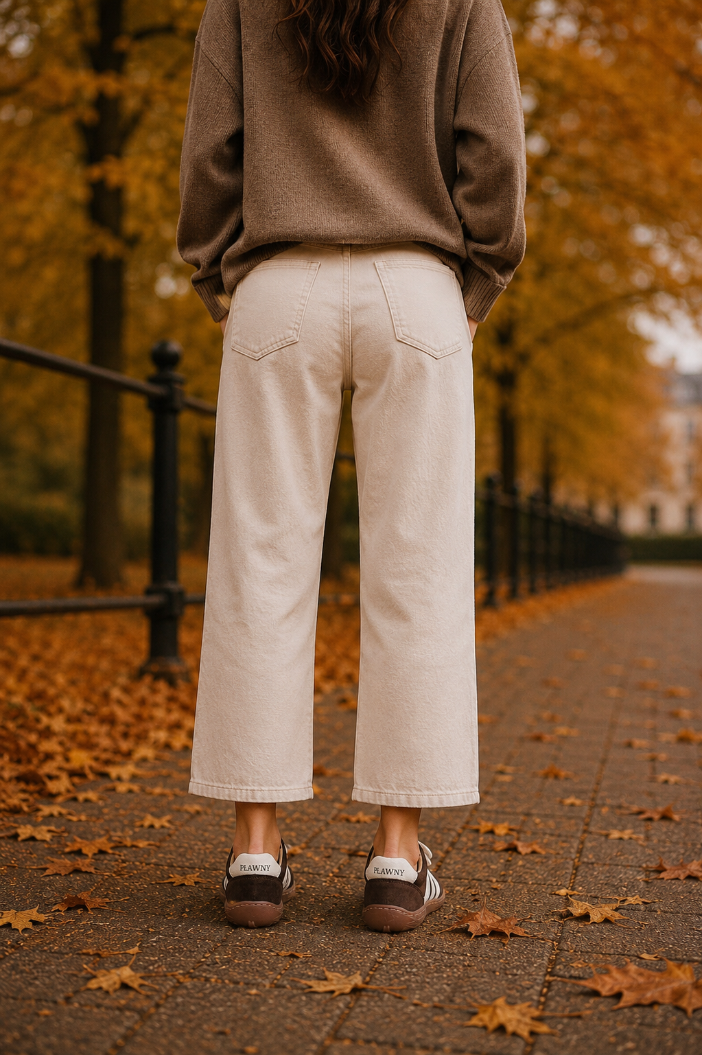 Buty barefoot damskie brązowe Plawny Hazel lekkie wygodne polska produkcja skóra naturalna