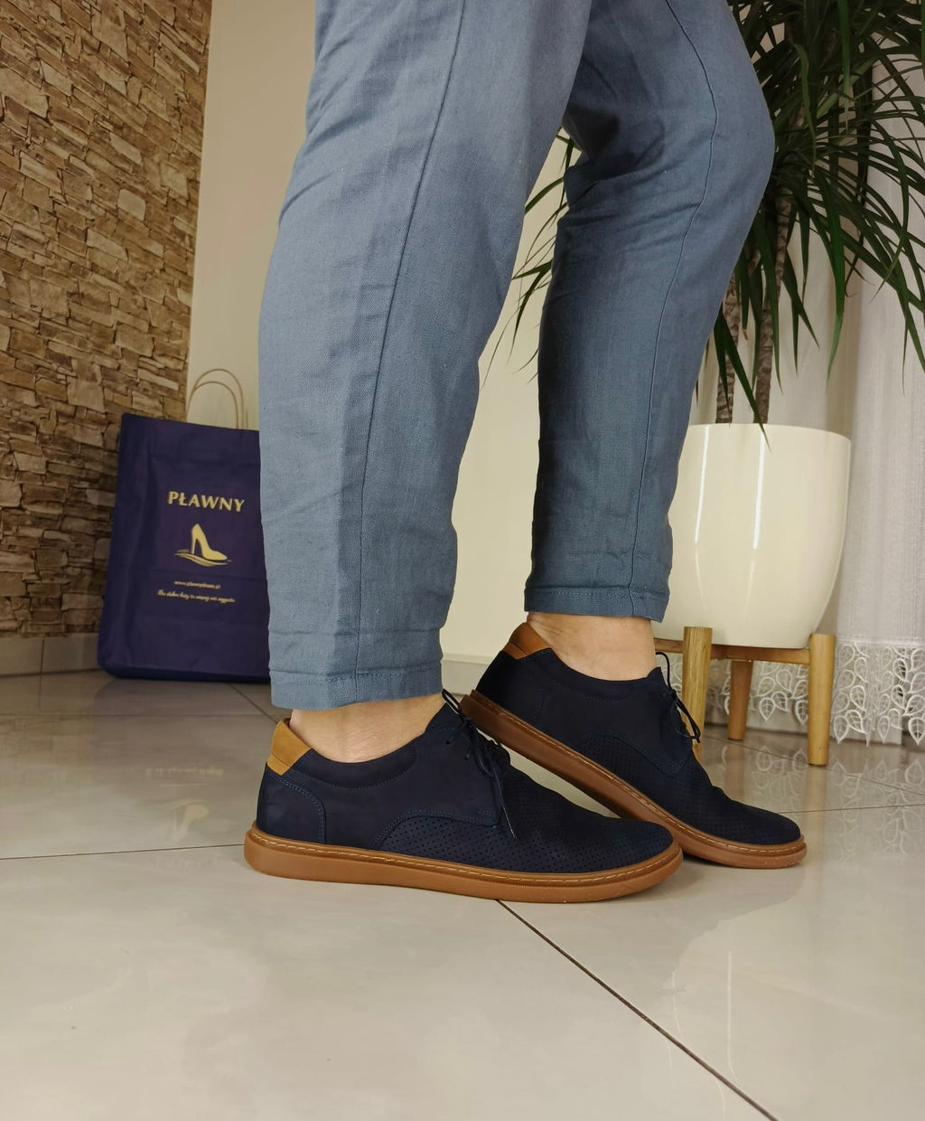 Navy Air Soft – Strobel Comfort | polska produkcja | skora naturalna | ręcznie robione | unikalne | zdrowie dla stop